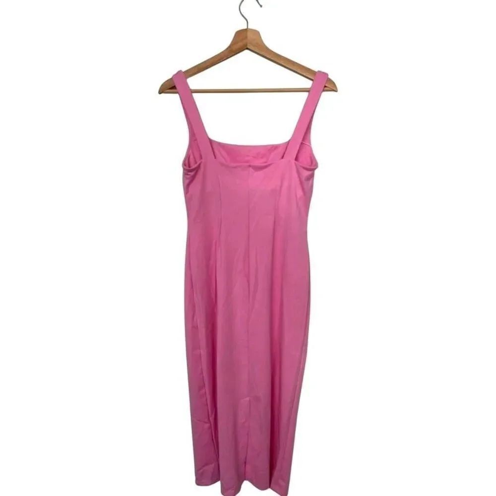 Halara Baby Pink‎ Midi Dress - Picture 2 of 3